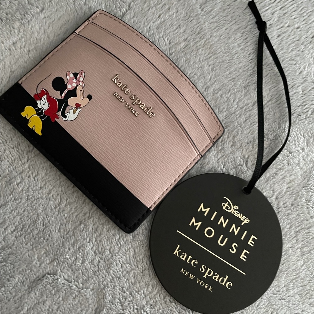 Kate Spade ♠️ Minnie Mouse Card Holder